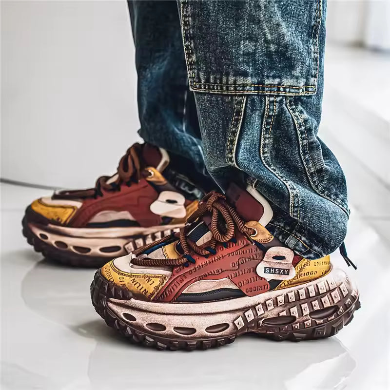 Men’s Chunky Platform Outdoor Sneakers