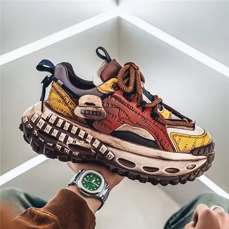 Men’s Chunky Platform Outdoor Sneakers