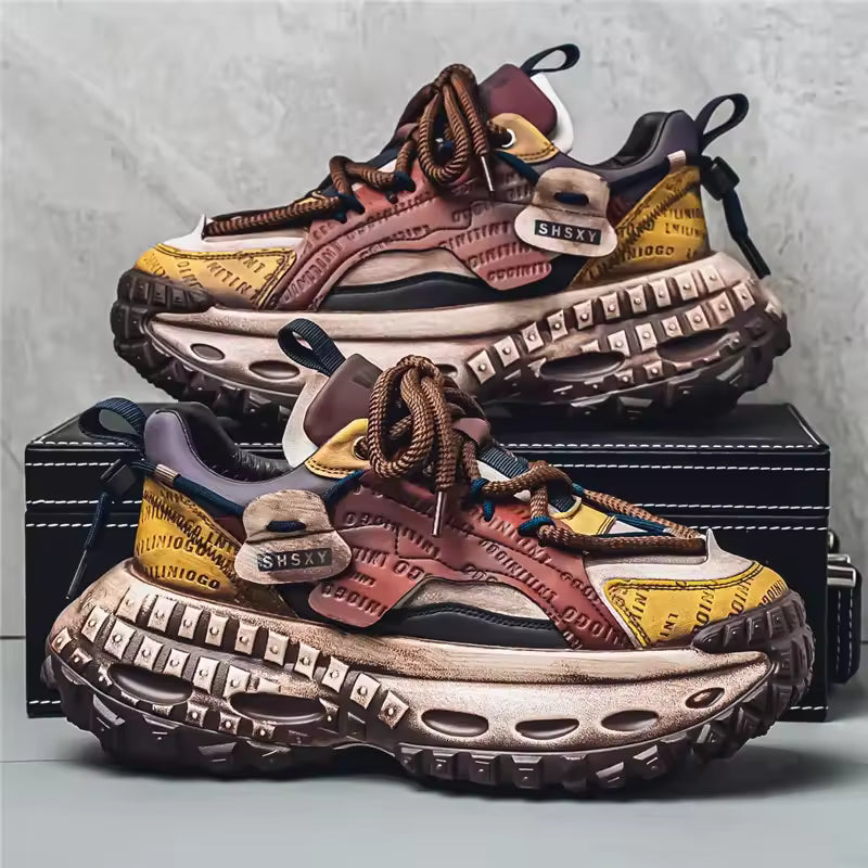 Men’s Chunky Platform Outdoor Sneakers